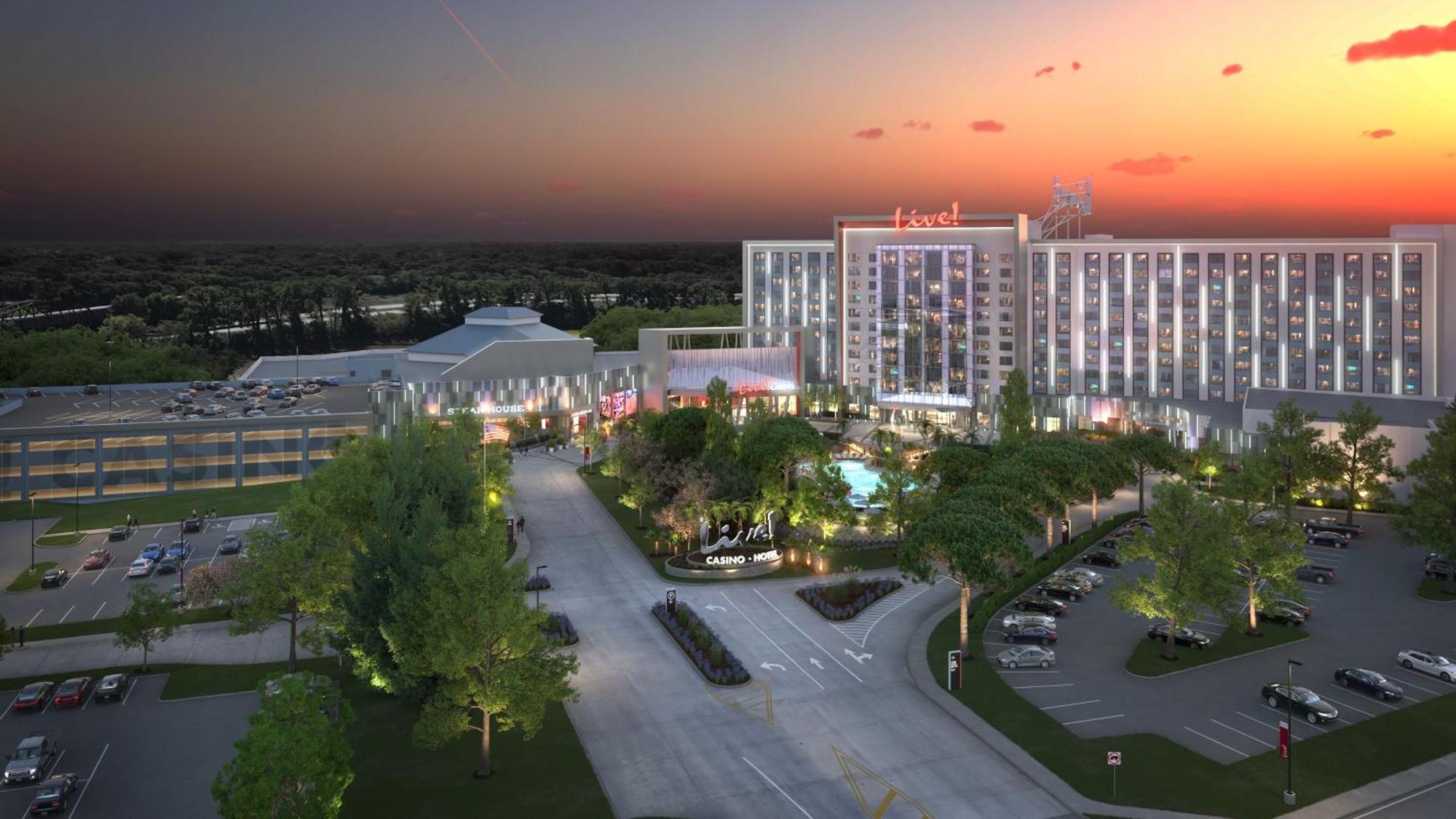 Live Casino & Hotel - Louisiana โบเซอร์ซิตี ภายนอก รูปภาพ